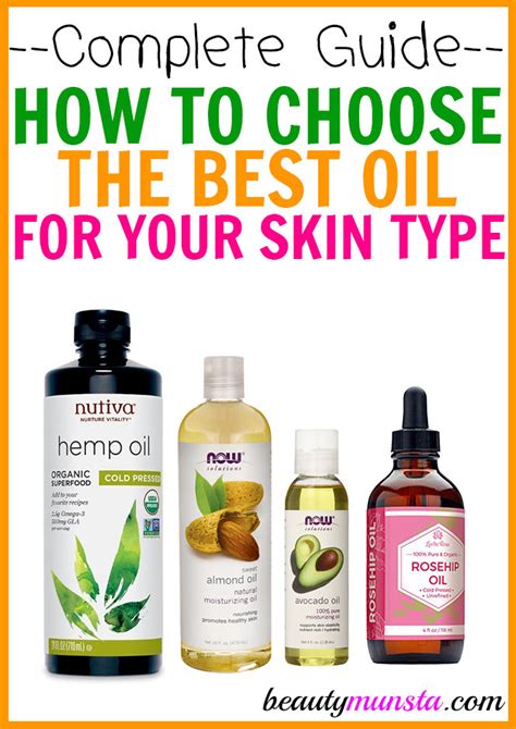 Oils For All Skin Types 